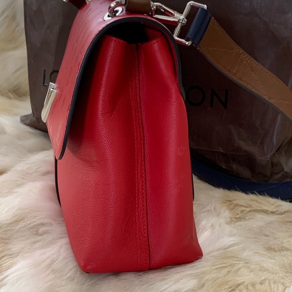 LOUIS VUITTON Very One handle bag with strap red - Picture 4 of 8
